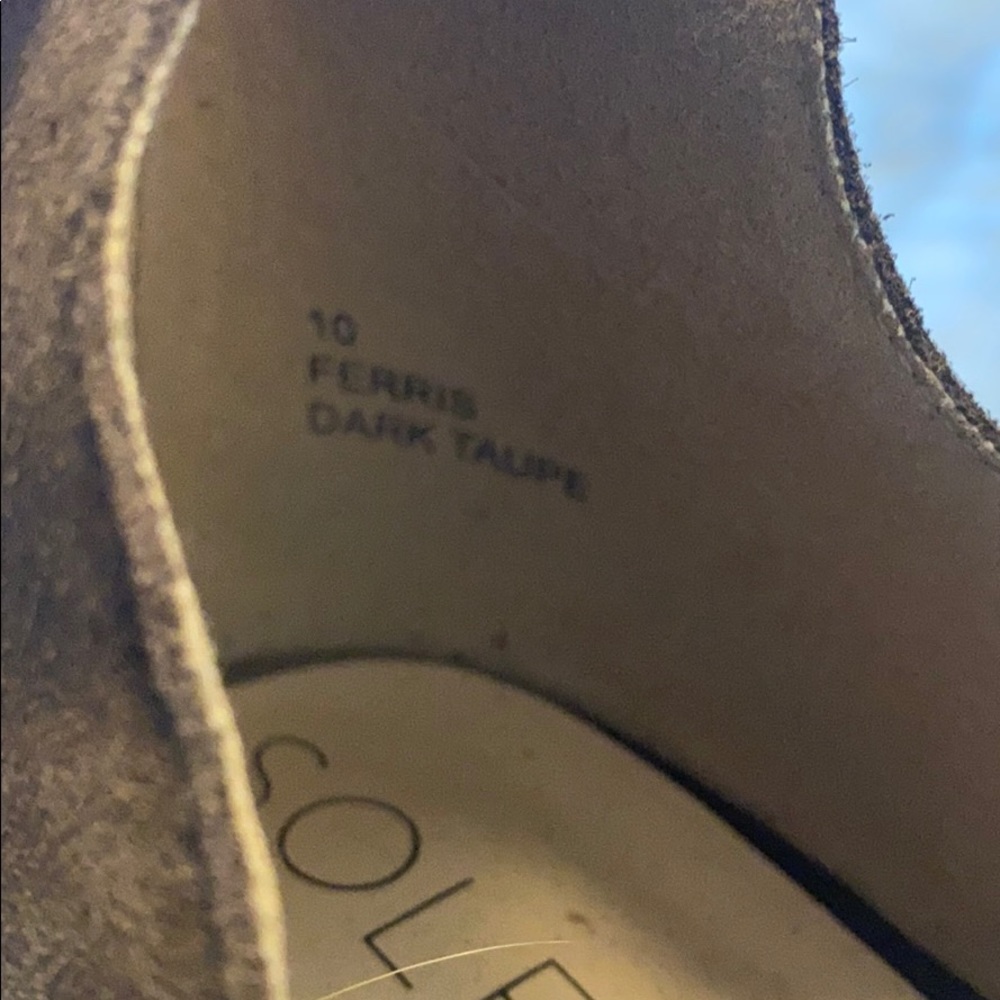 Sole Society Ferris open toe Dark Taupe size 10 - Picture 8 of 10
